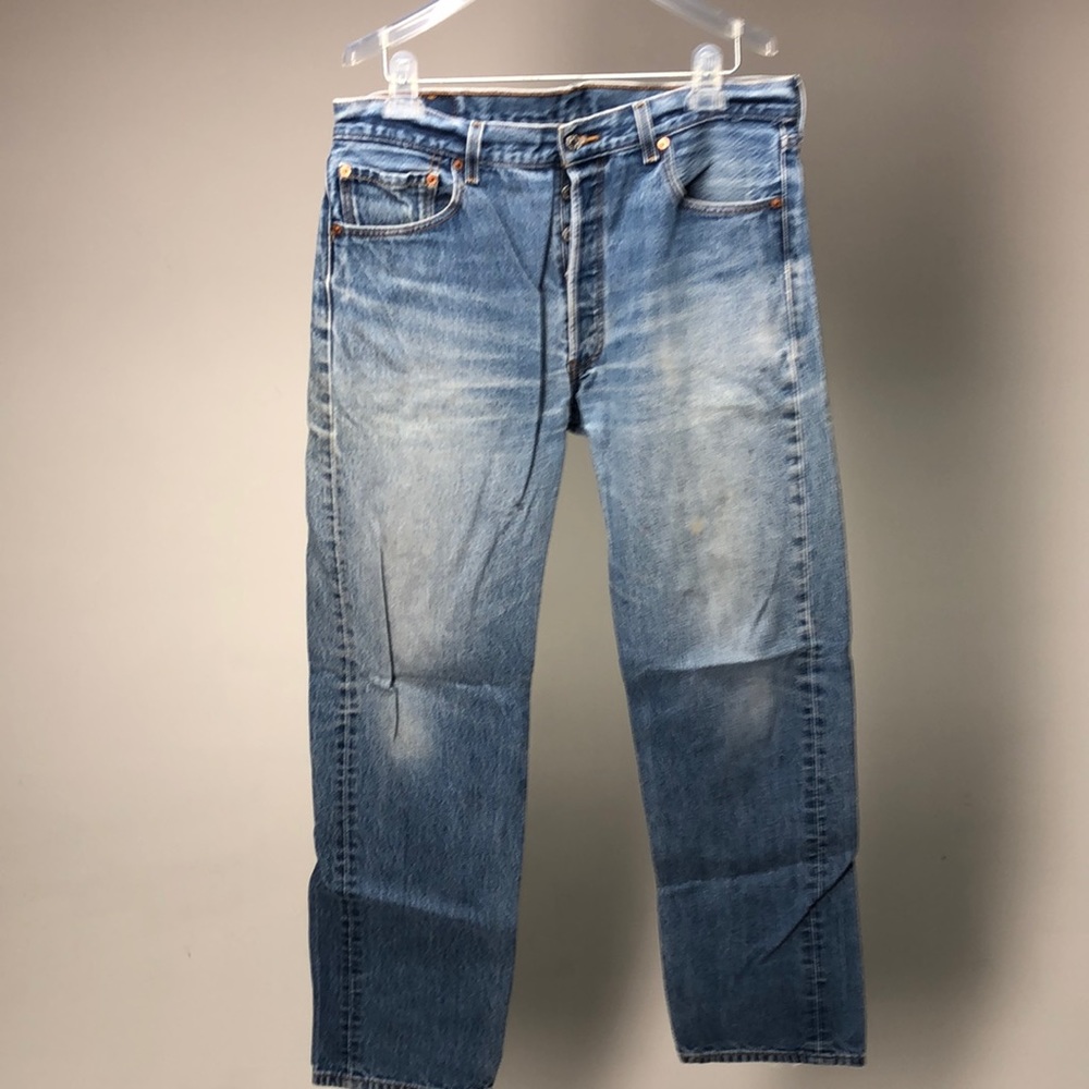 Levi’s 501 Jean Button Fly 36x36 gently worn fade